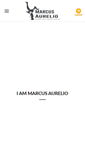 Mobile Screenshot of marcusaurelio.com